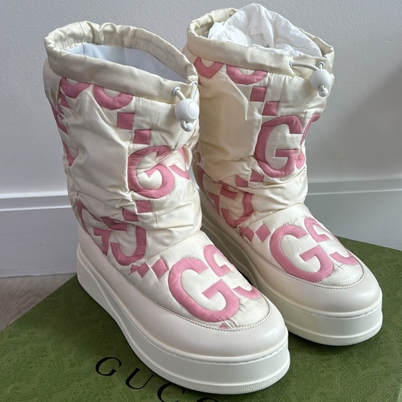 Gucci Nylon Maxi GG Snow Boot - Picture 1 of 5